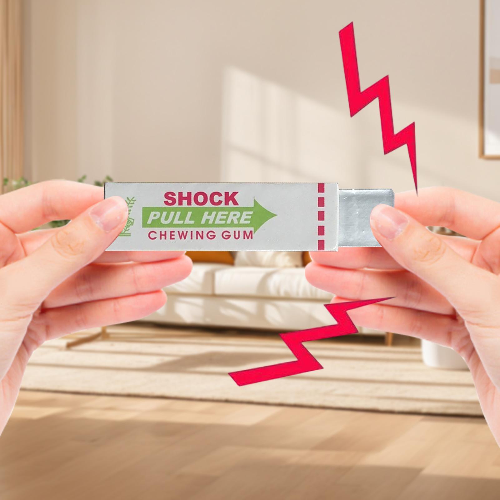 Electric Shock Joke ChewingGum - Shock Pen Prank Toy ulasan dan harga