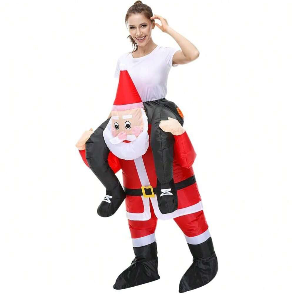 Ride On Santa Claus Inflatable - Costumes ulasan dan harga