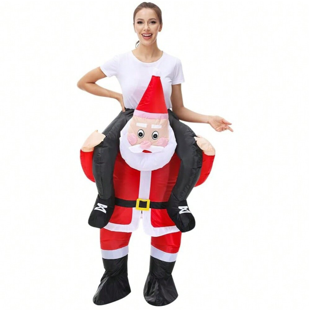 Ride On Santa Claus Inflatable - Costumes ulasan dan harga
