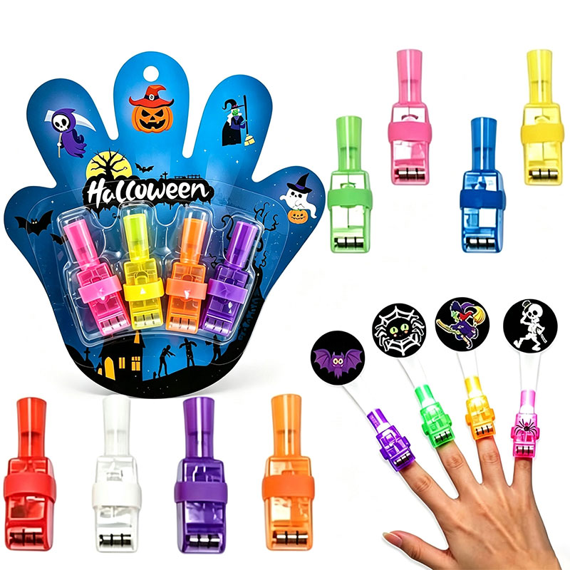 Halloween Finger Lights Christ - Glow In The Dark Party Glasses ulasan dan harga
